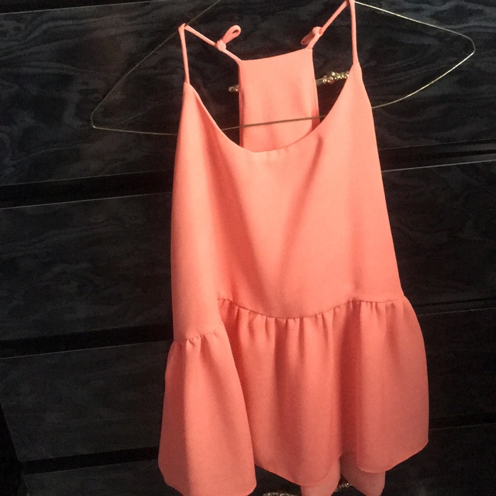 Pink blouse